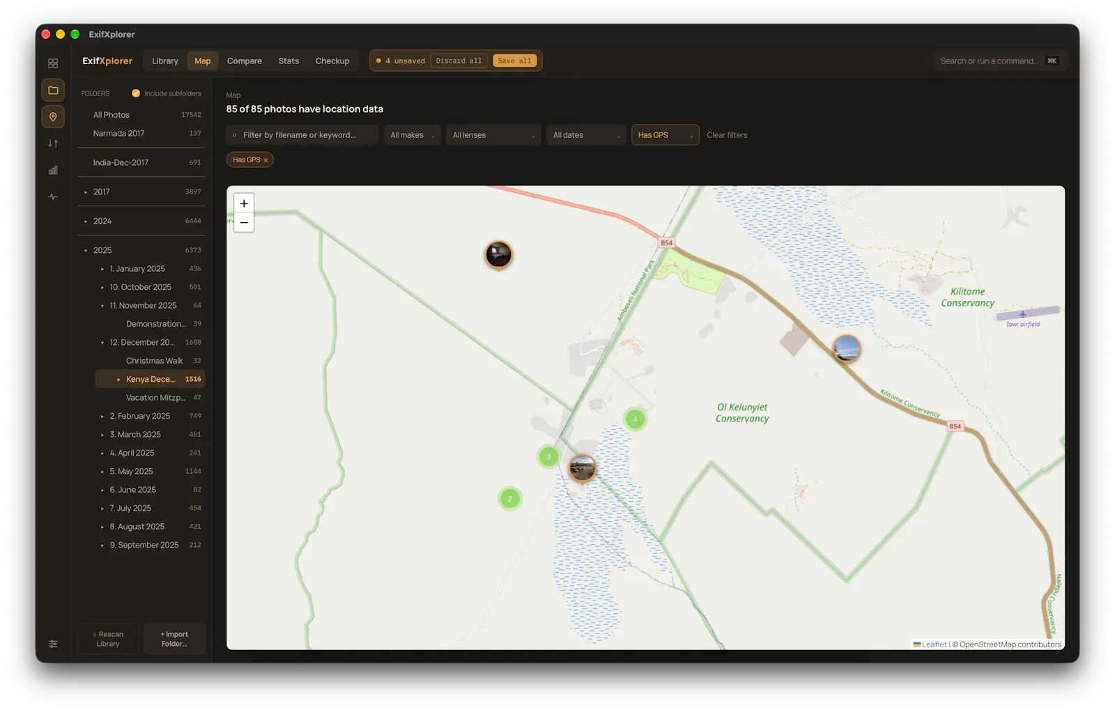 ExifXplorer screenshot 5