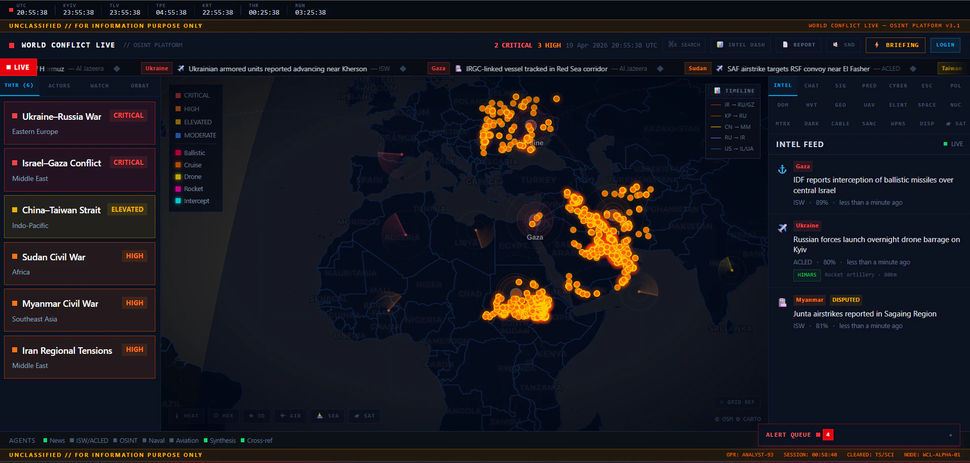 World Conflict Live logo