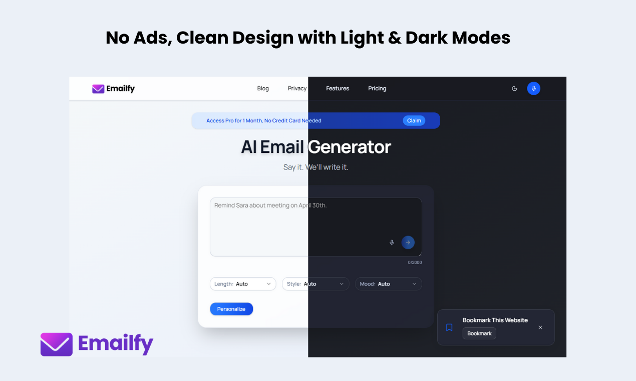 Media Emailfy - Email từ giọng nói của bạn.Cá nhân hóa với bộ nhớ. 2