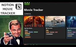 Notion Movie Tracker  media 1