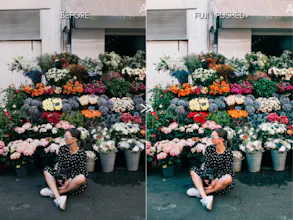 Bright Vibrant FUJIFILM Lightroom Preset gallery image