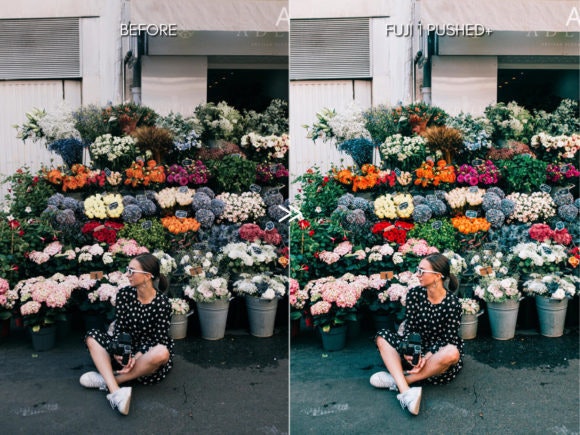 Ярко -яркая Fujifilm Lightroom Preset - Fujifilm Lightroom Prepets медиа 4