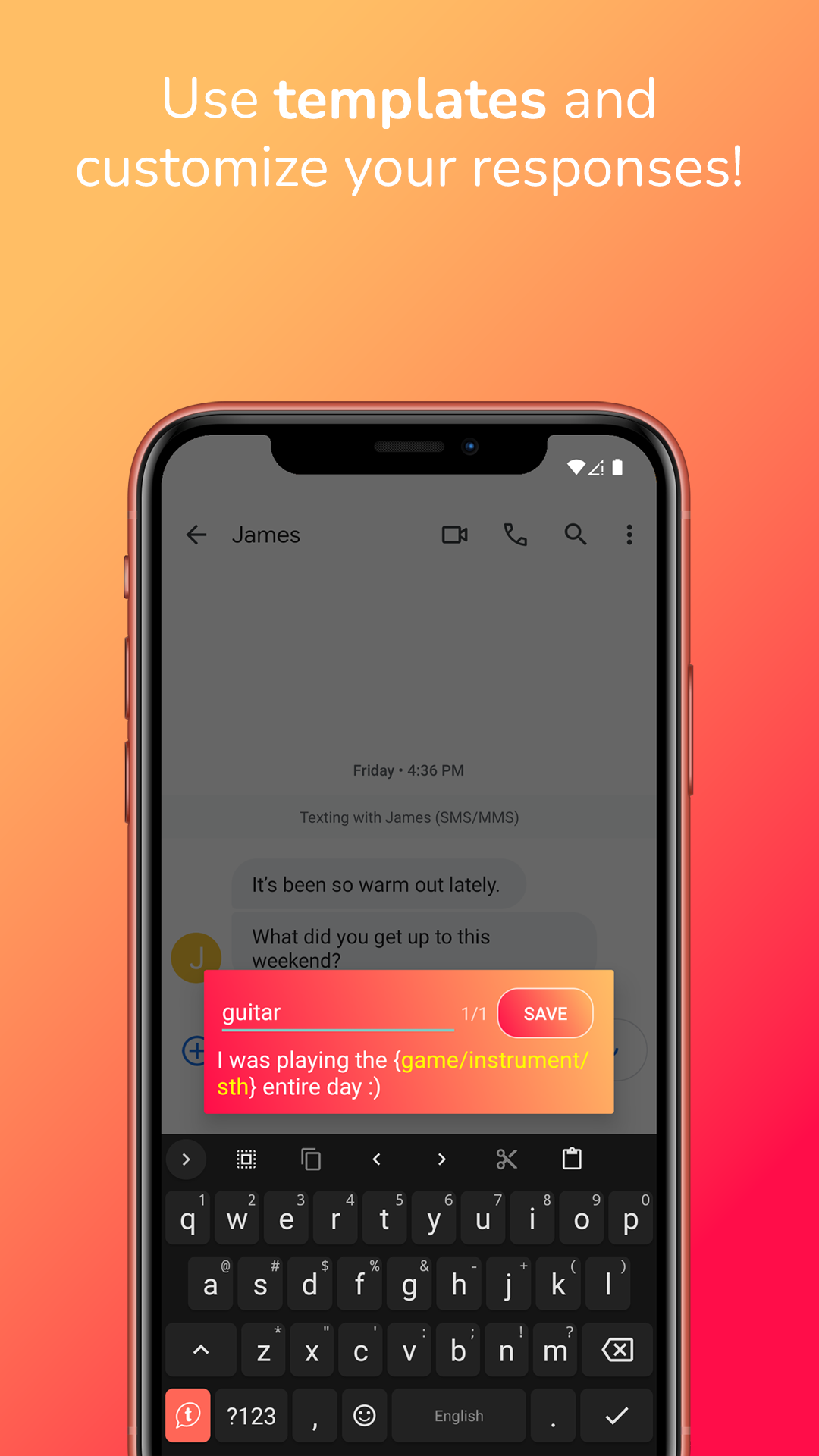 आमतौर पर - IOS और Android के लिए AI टाइपिंग सहायक मीडिया 4