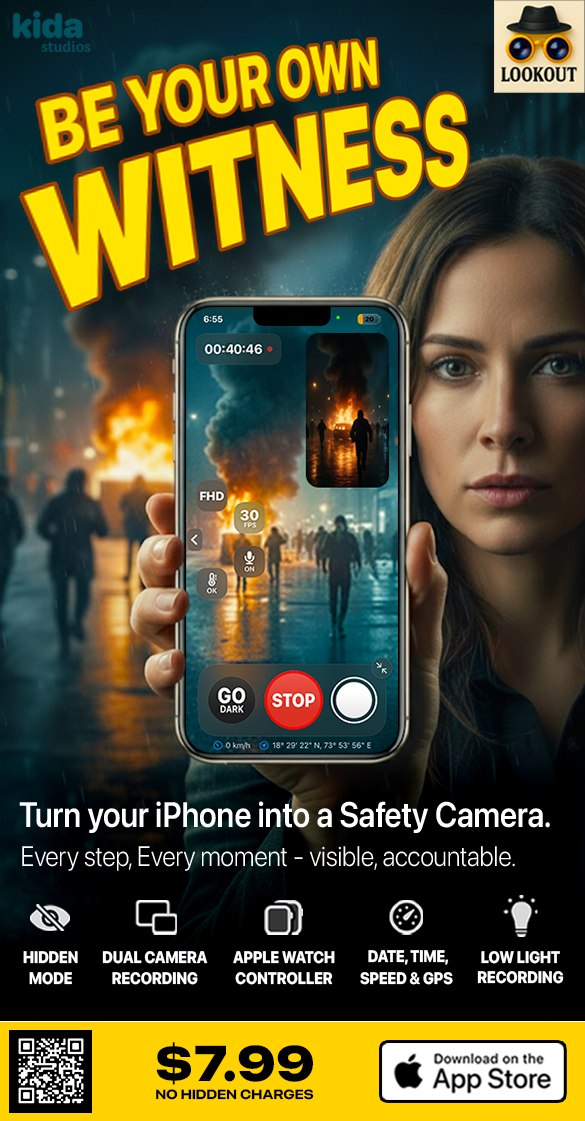 Lookout : Dual Camera Recorder gallery image