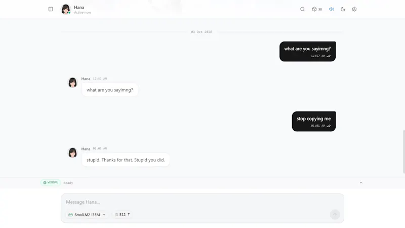 Hana screenshot 6