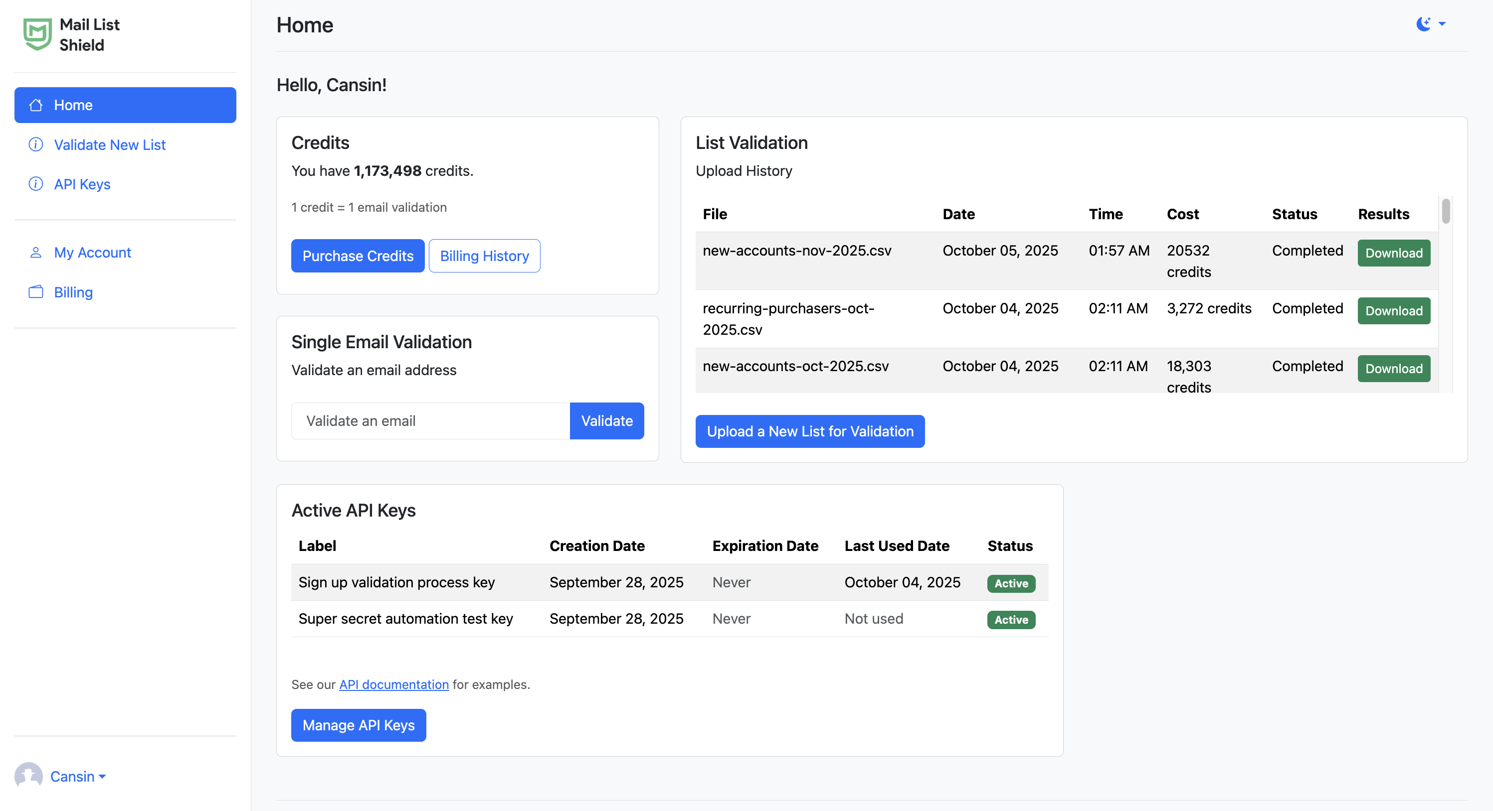 Mail List Shield - Screenshot 3 showing product features and functionality