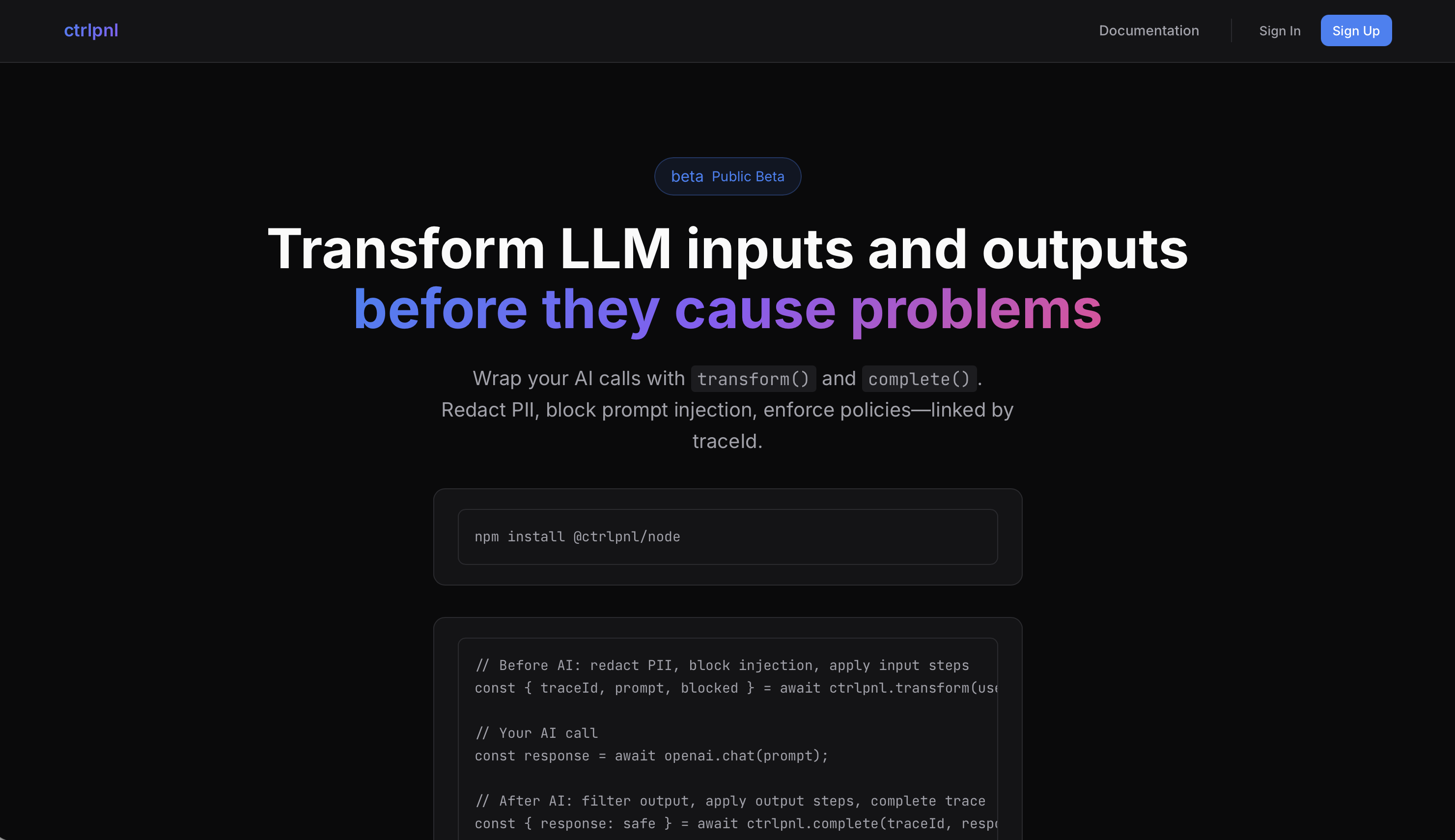 ctrlpnl.ai gallery image