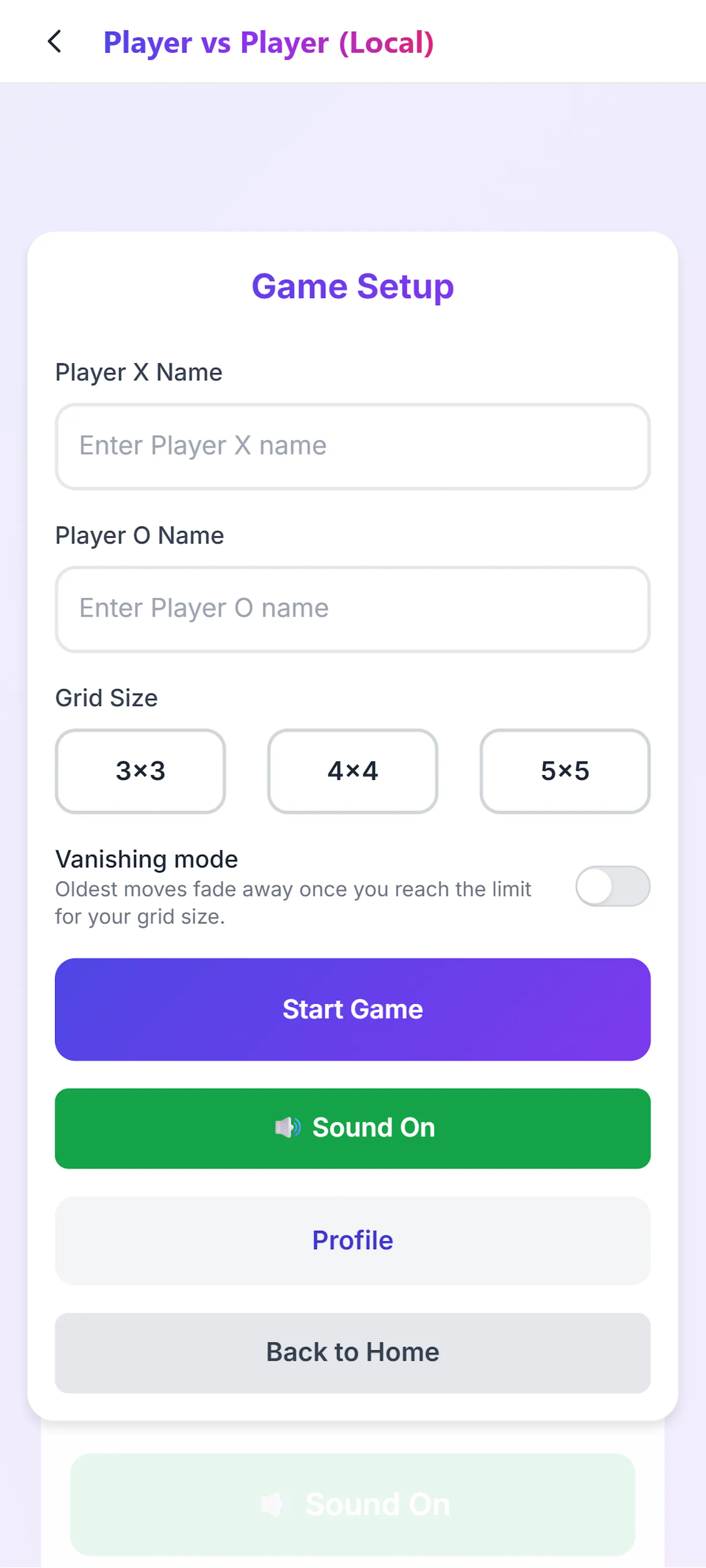 Tic Tac Toe Online screenshot 23
