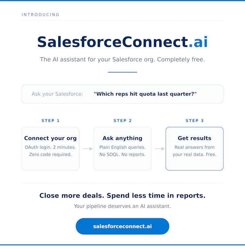 SalesforceConnect.ai screenshot 1