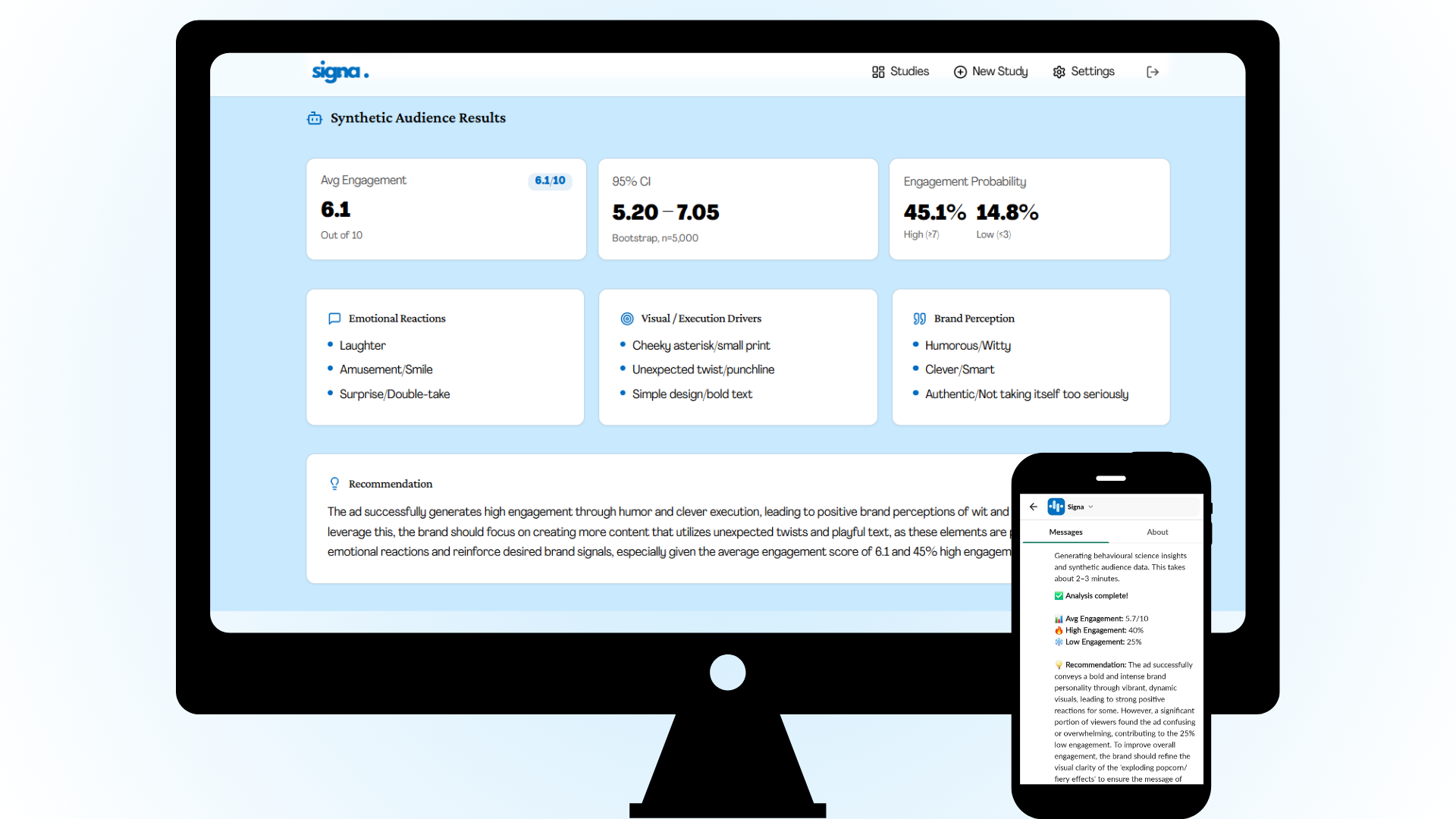 Signa - Screenshot 2 showing product features and functionality