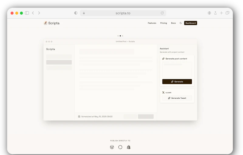 Scripta screenshot 1