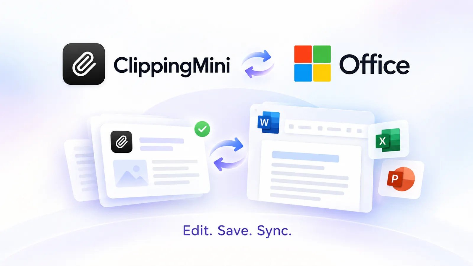 ClippingMini – Office Auto Sync screenshot 1