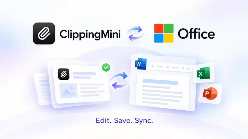 ClippingMini – Office Auto Sync screenshot 1