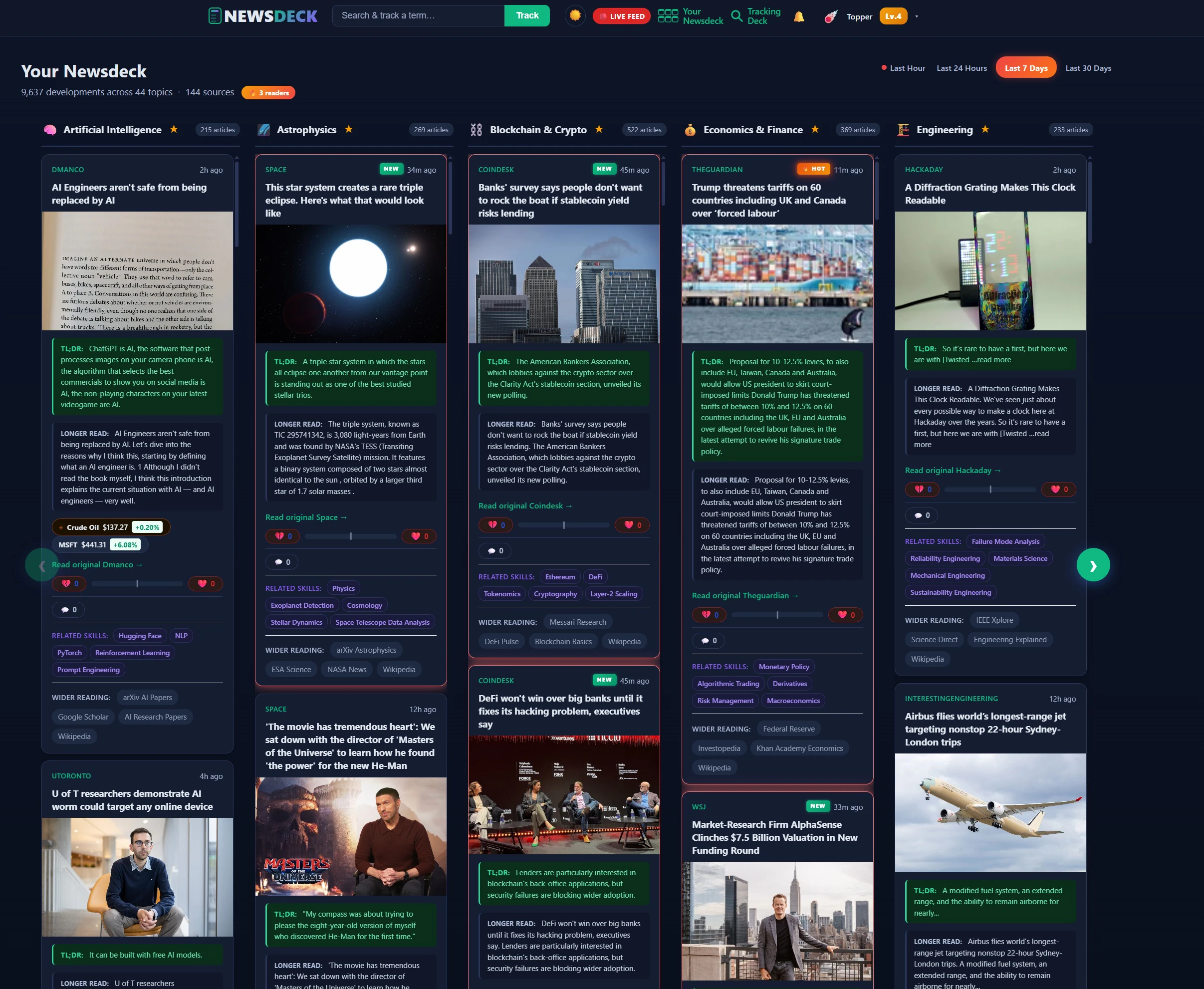Newsdeck.live launches TODAY!