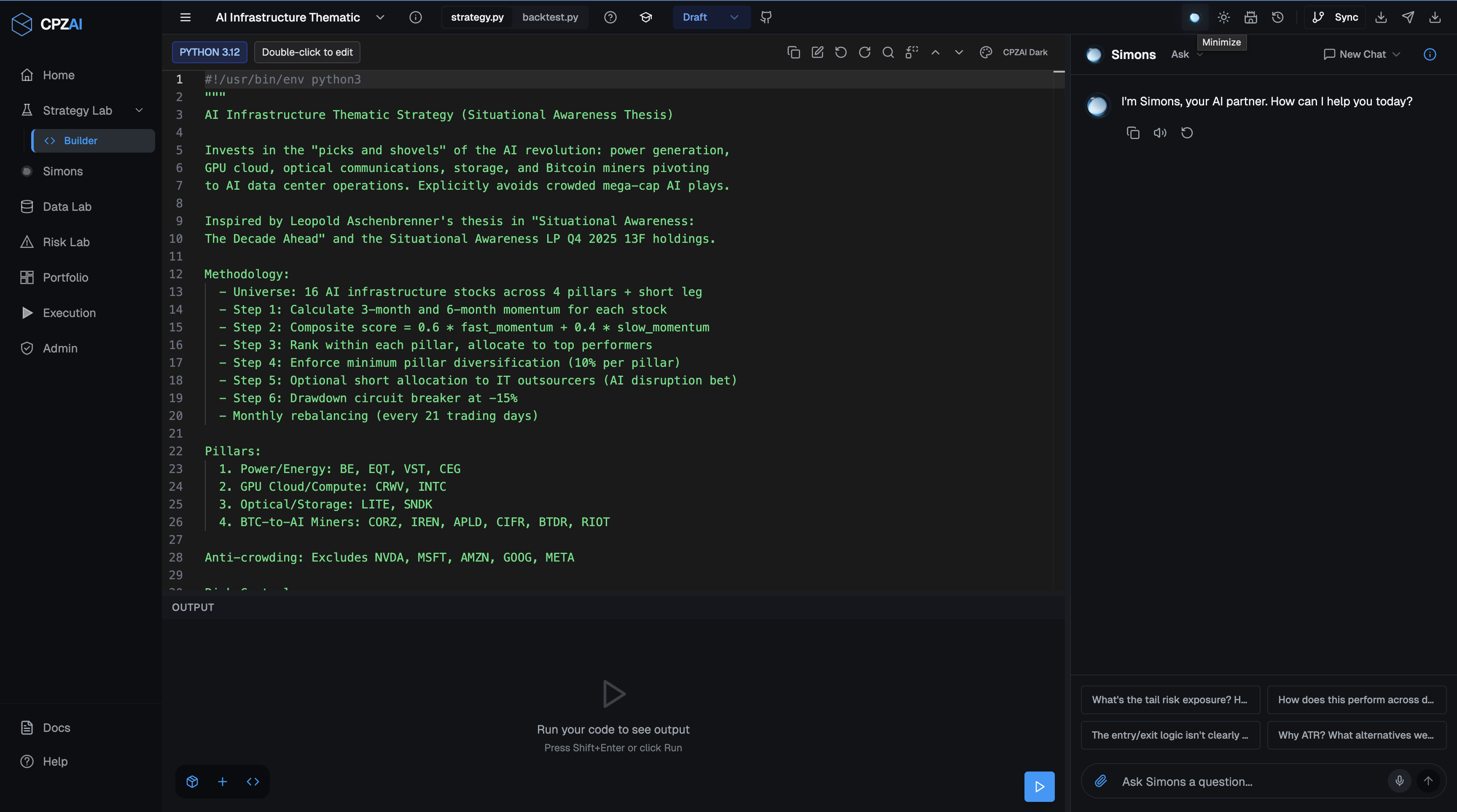 CPZAI - Screenshot 3 showing product features and functionality