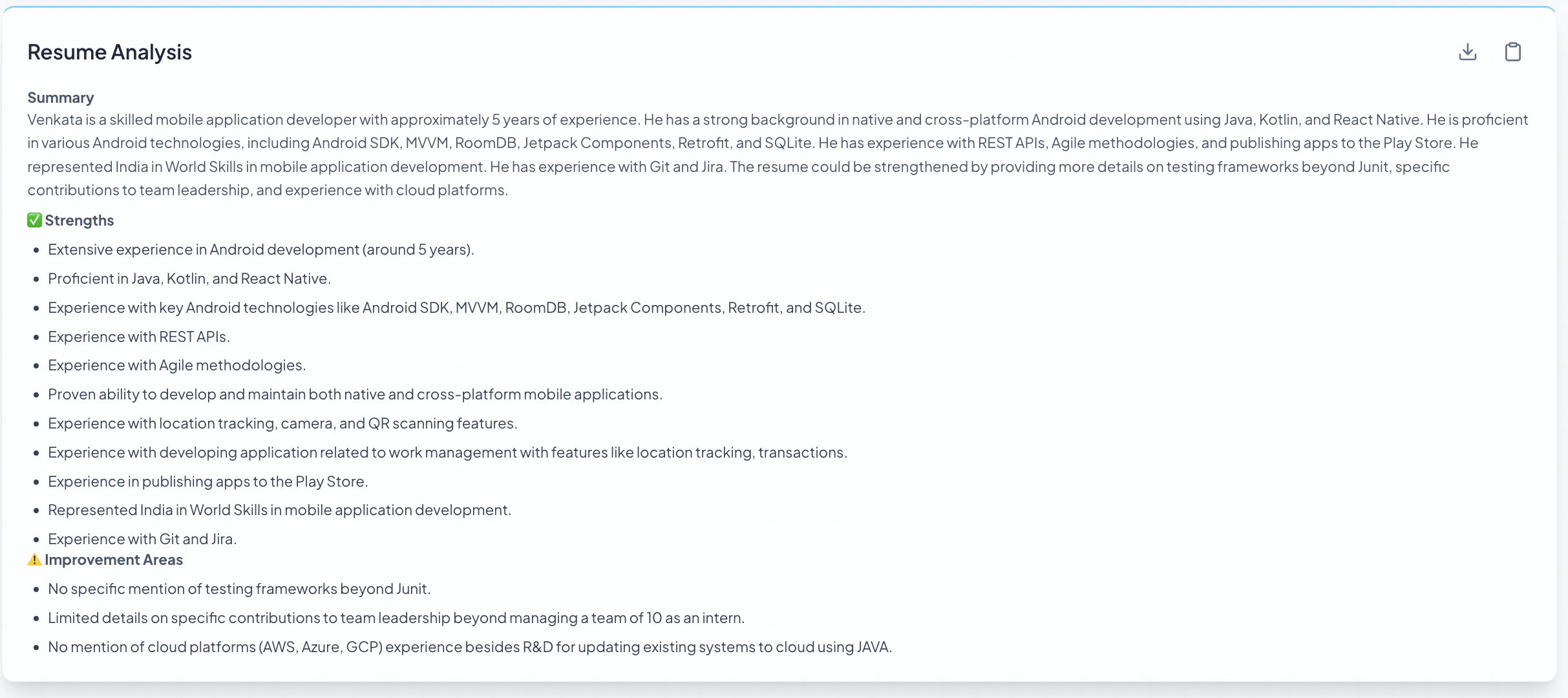 Yeaire - Screenshot 2 showing product features and functionality