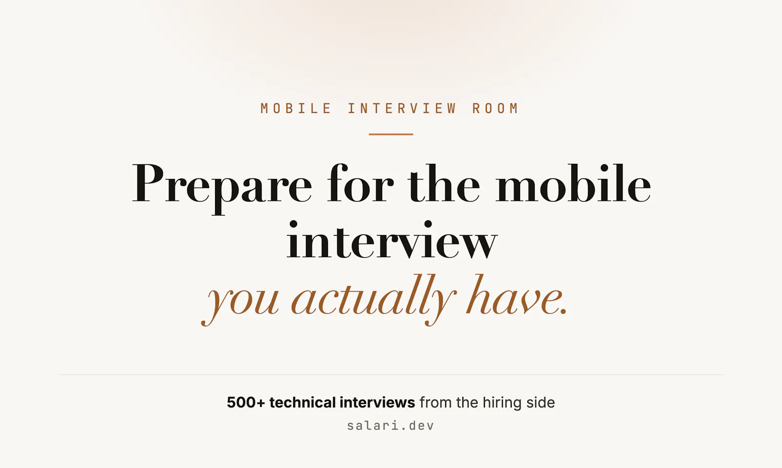 Mobile Interview Room screenshot 2