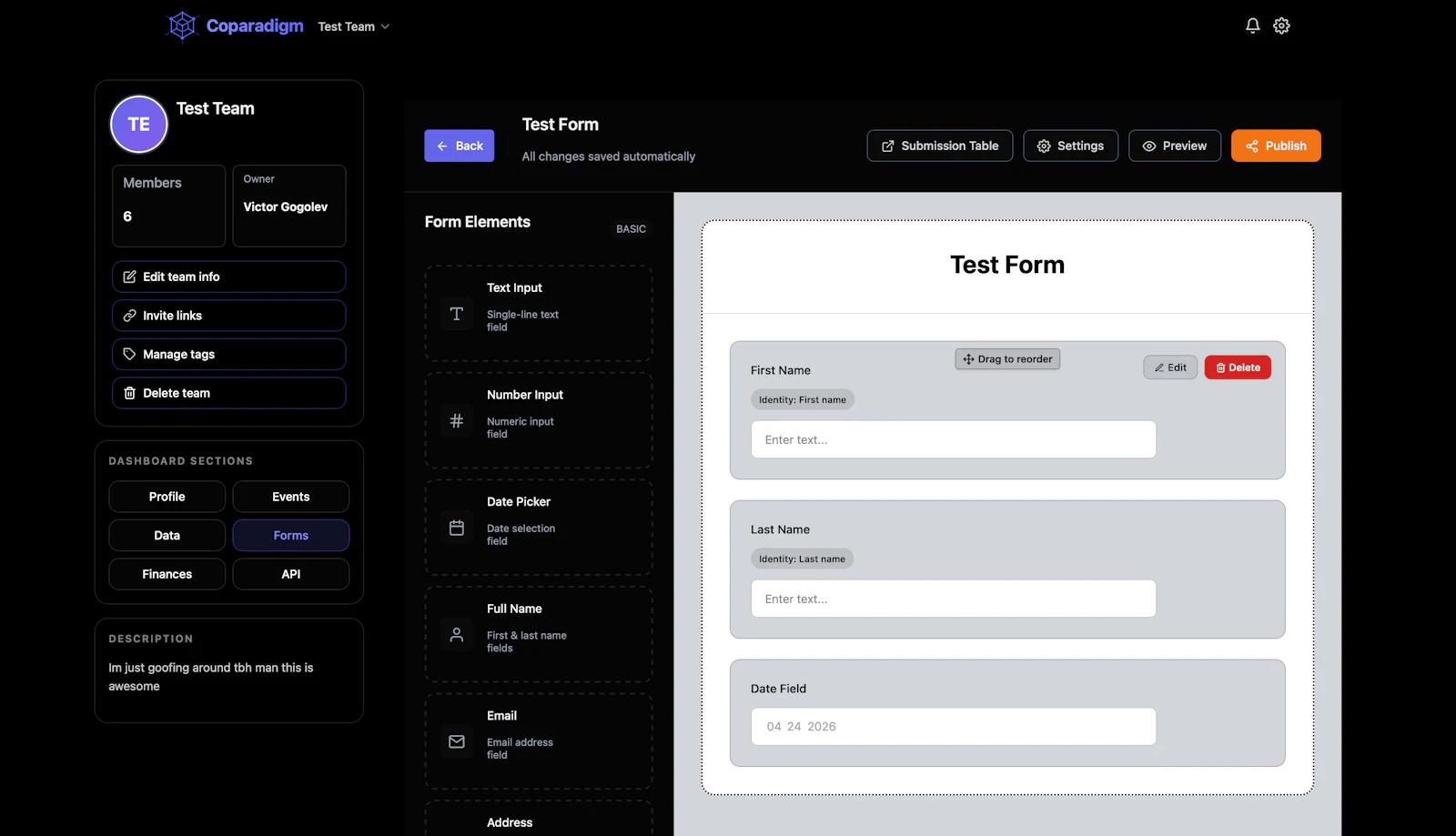 Coparadigm screenshot 3