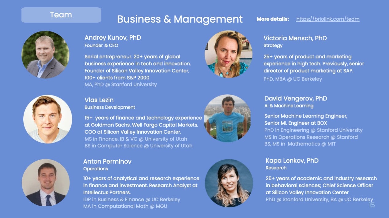 Briolink gallery image