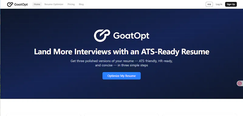 GoatOpt screenshot 2