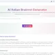 AI Italian Brainrot Generator