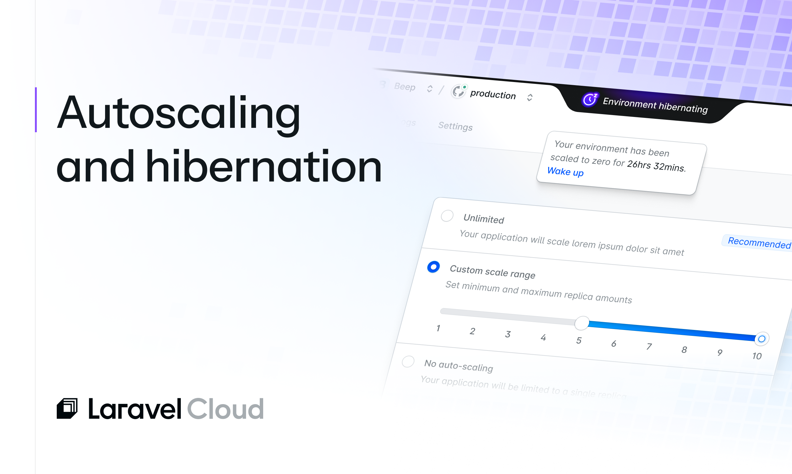 라벨 클라우드 - Laravel 앱을 배포하고 확장하는 가장 빠른 방법입니다 미디어 4