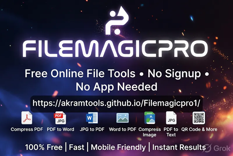 FileMagicPro Free PDF & File Converter  screenshot 2