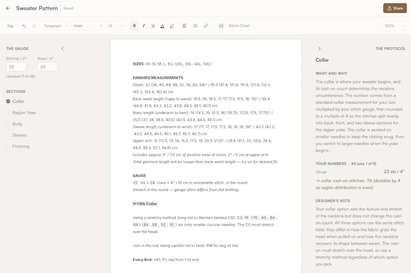 The Knitting Protocol screenshot 2