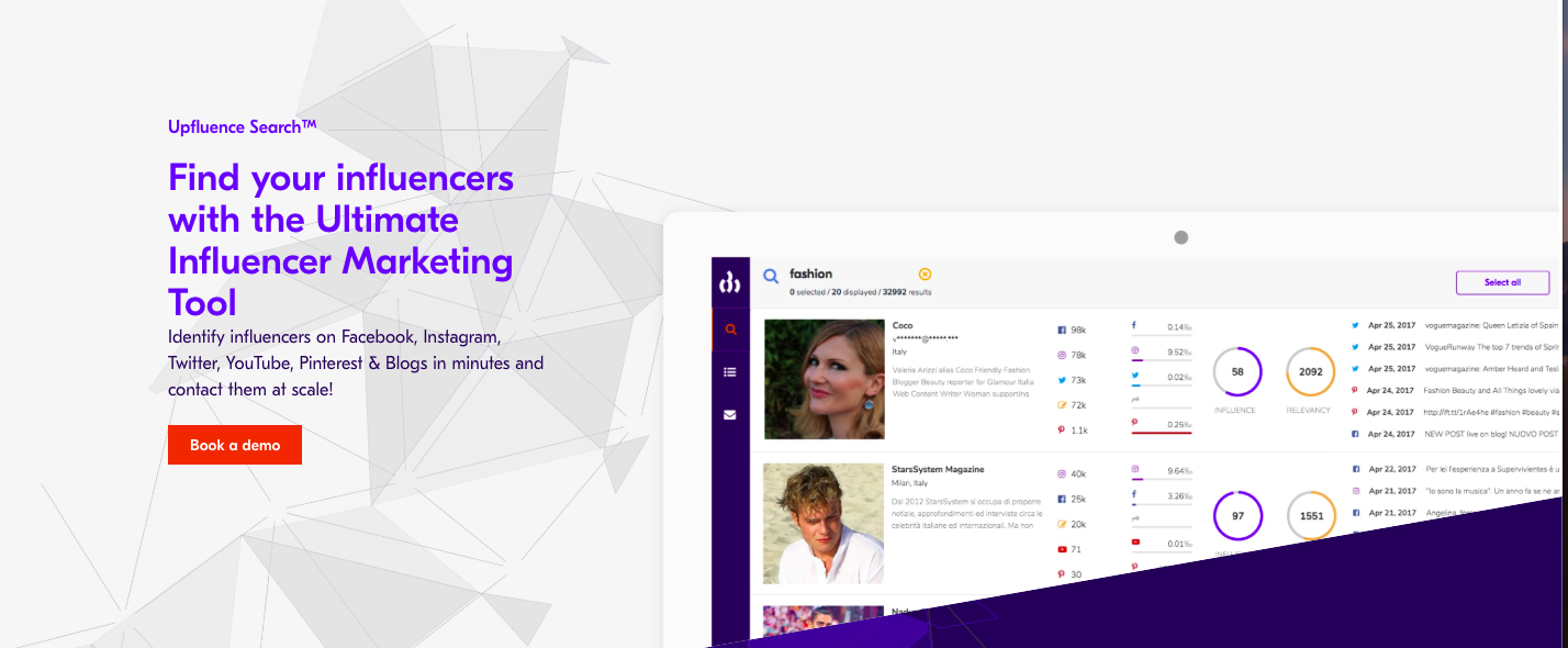 Upfluence gallery image