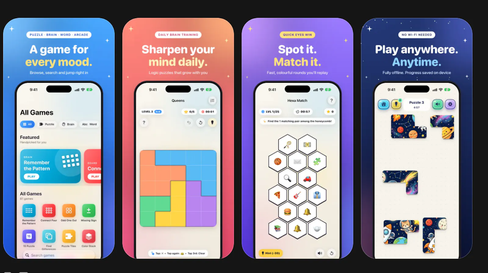 Everyday Puzzles Offline Games screenshot 2