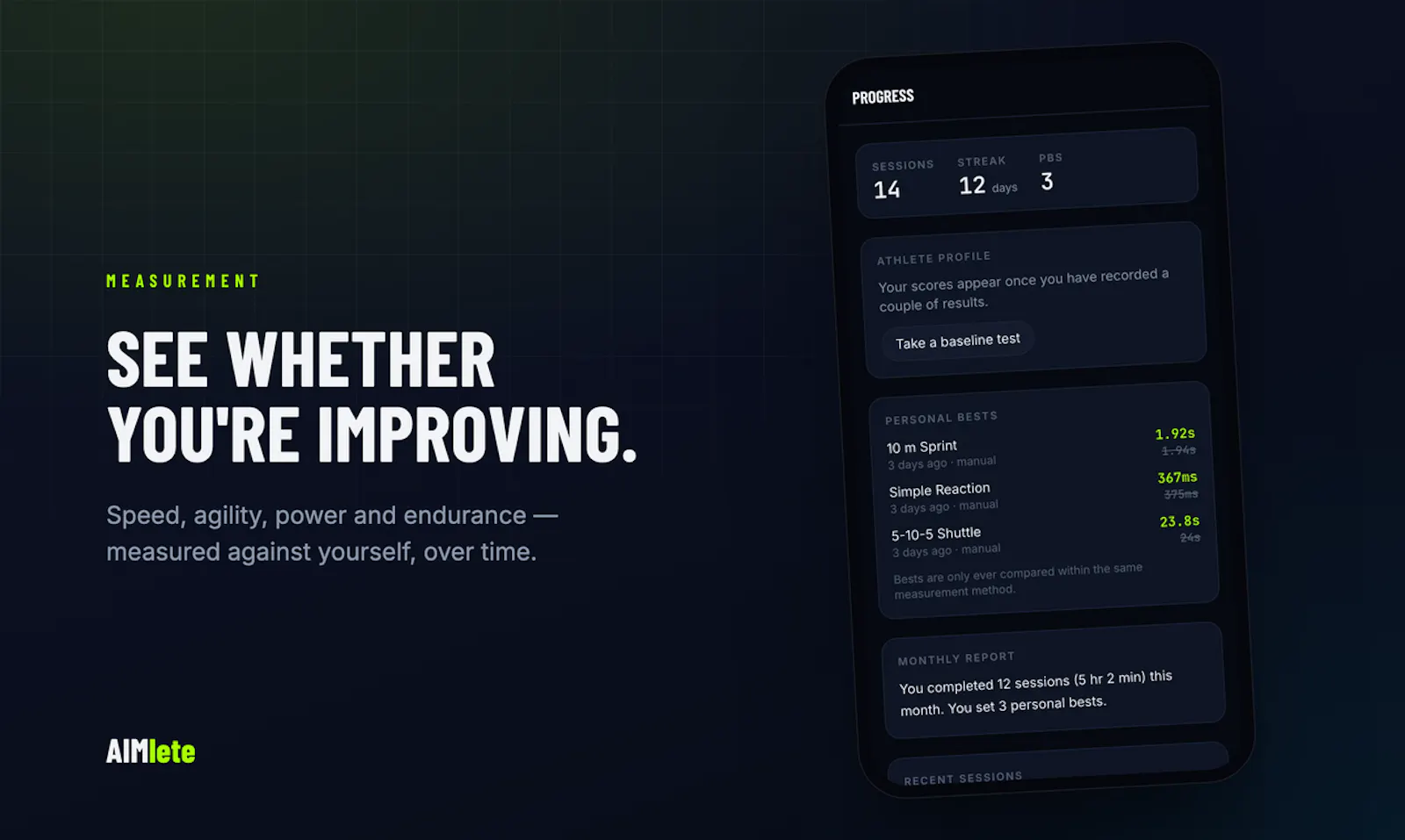 AIMlete screenshot 4