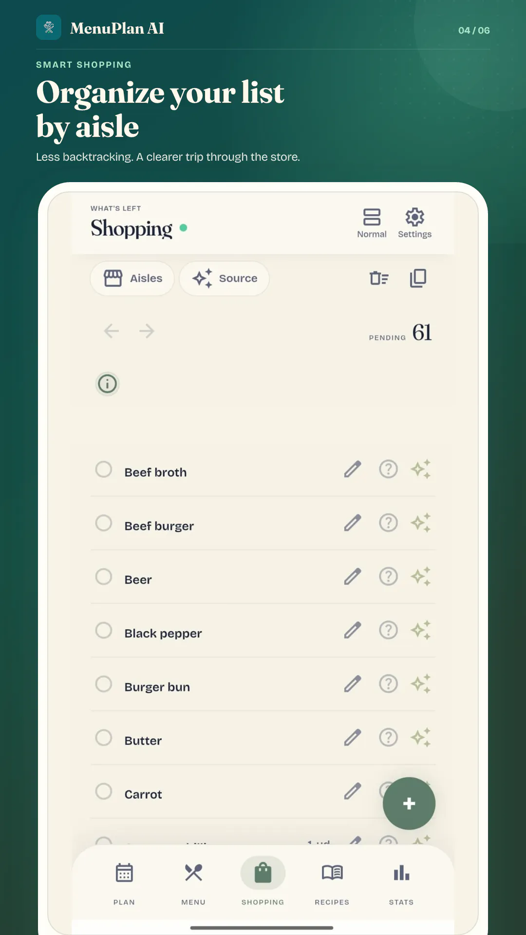 MenuPlan AI gallery image