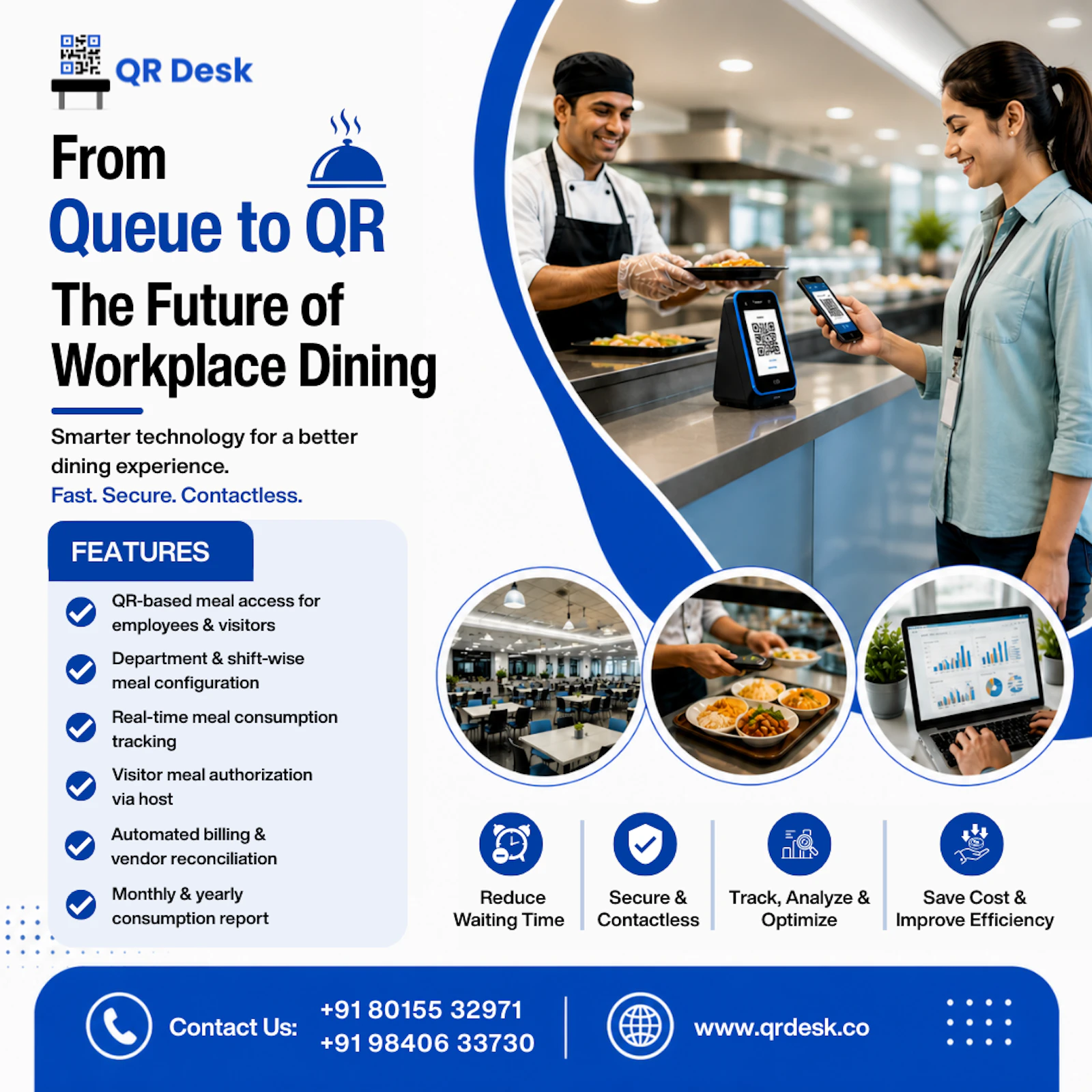 Canteen Management Software – QR Desk screenshot 1