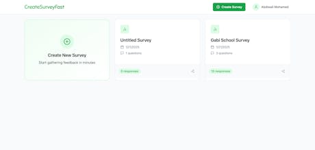 CreateSurveyFast gallery image