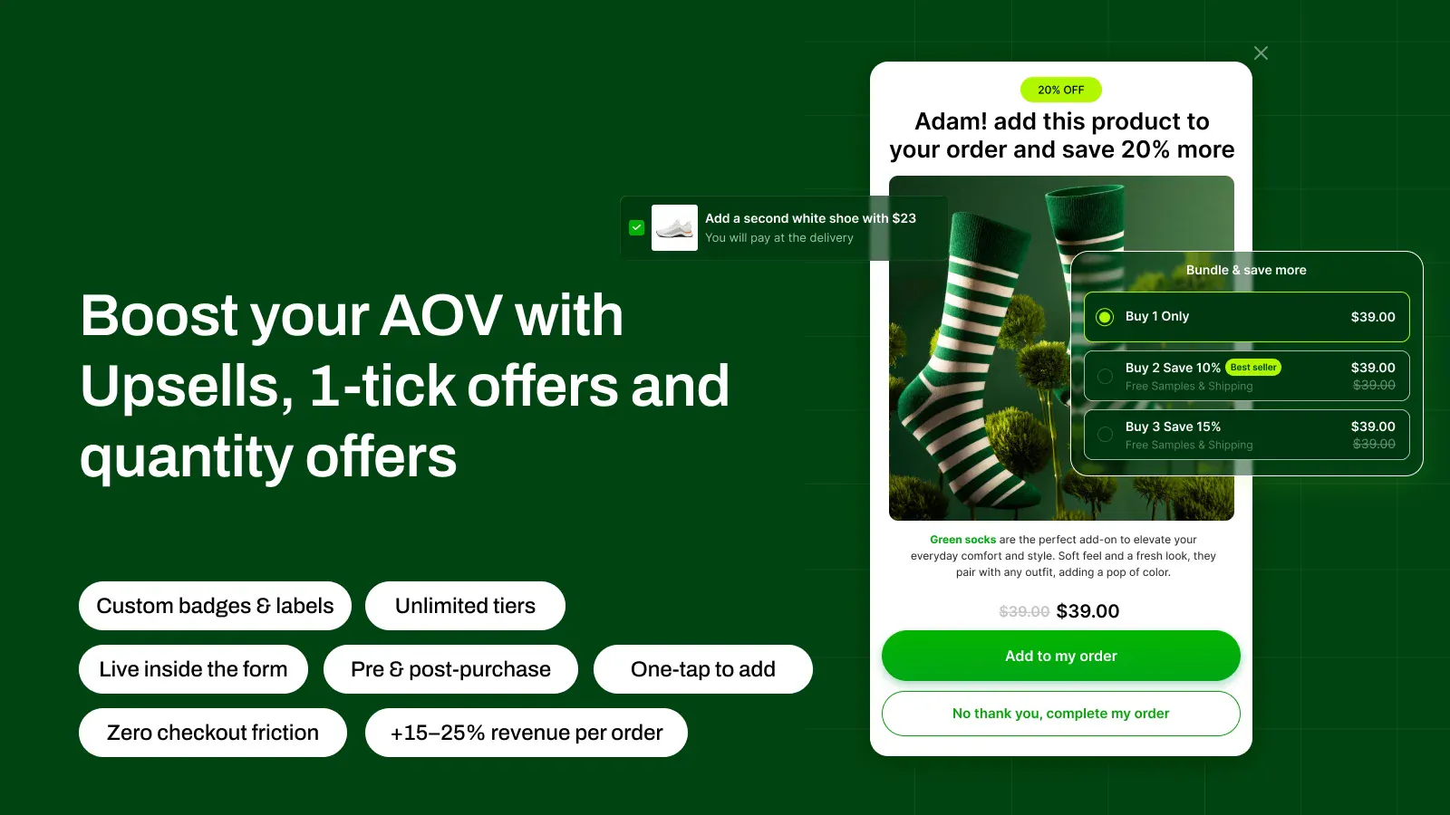 A Better COD form for Shopify! screenshot 4