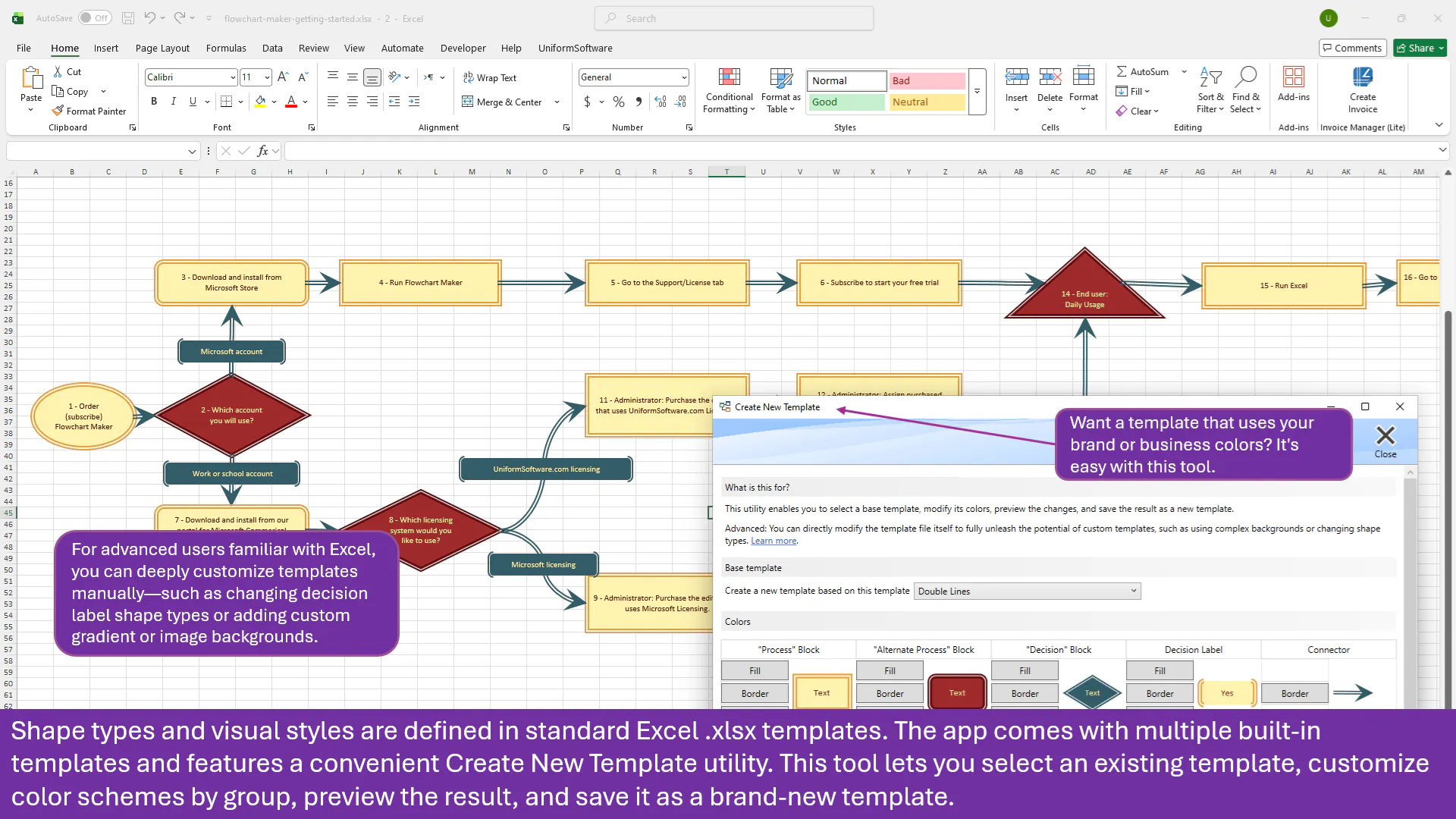 Flowchart Maker for Excel gallery image