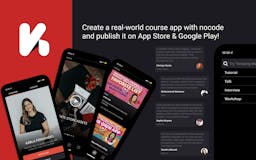 Learn to Make a course App using no-code media 2
