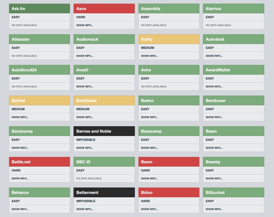 JustDeleteMe gallery image