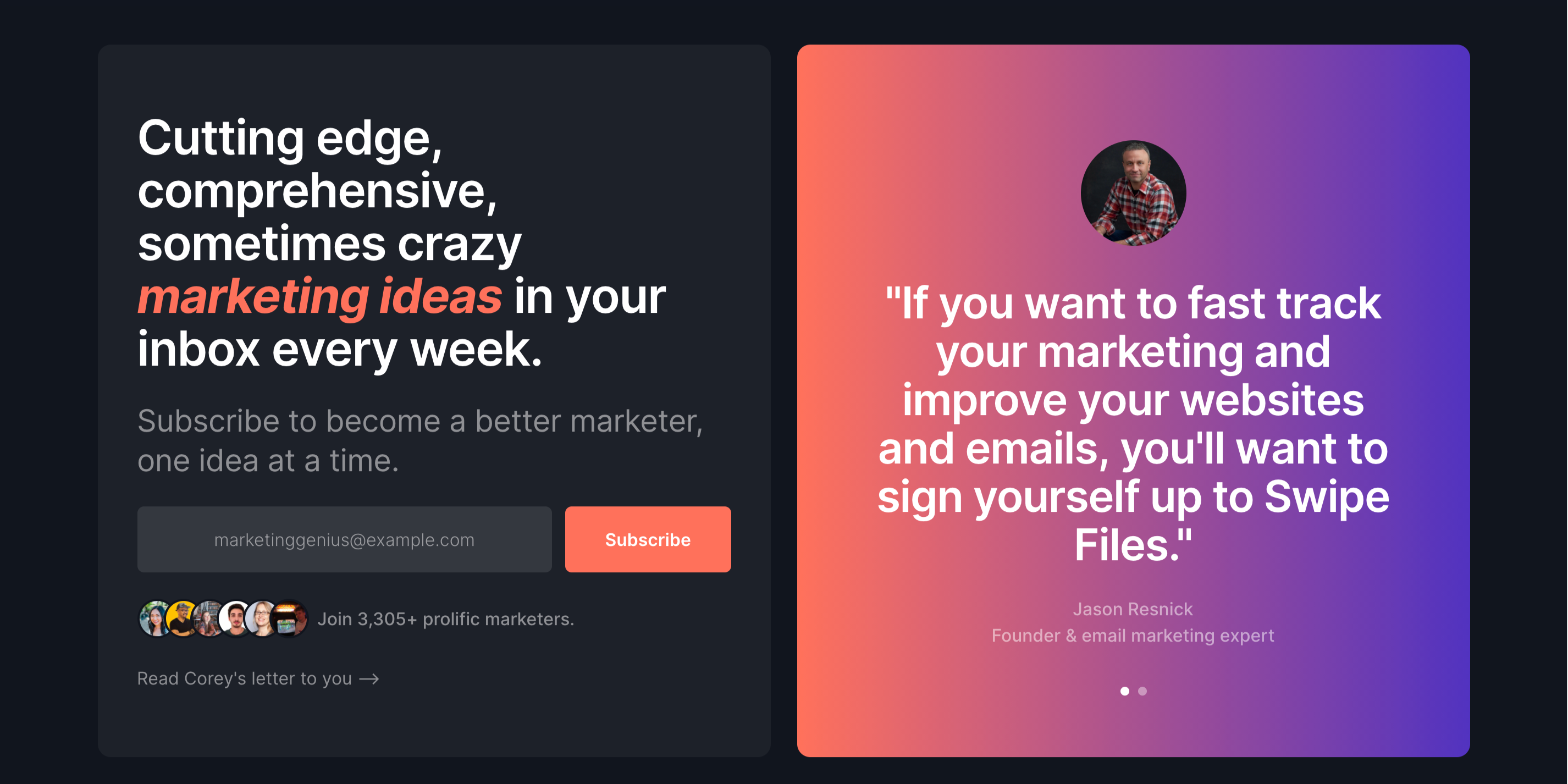 Swipe Files gallery image
