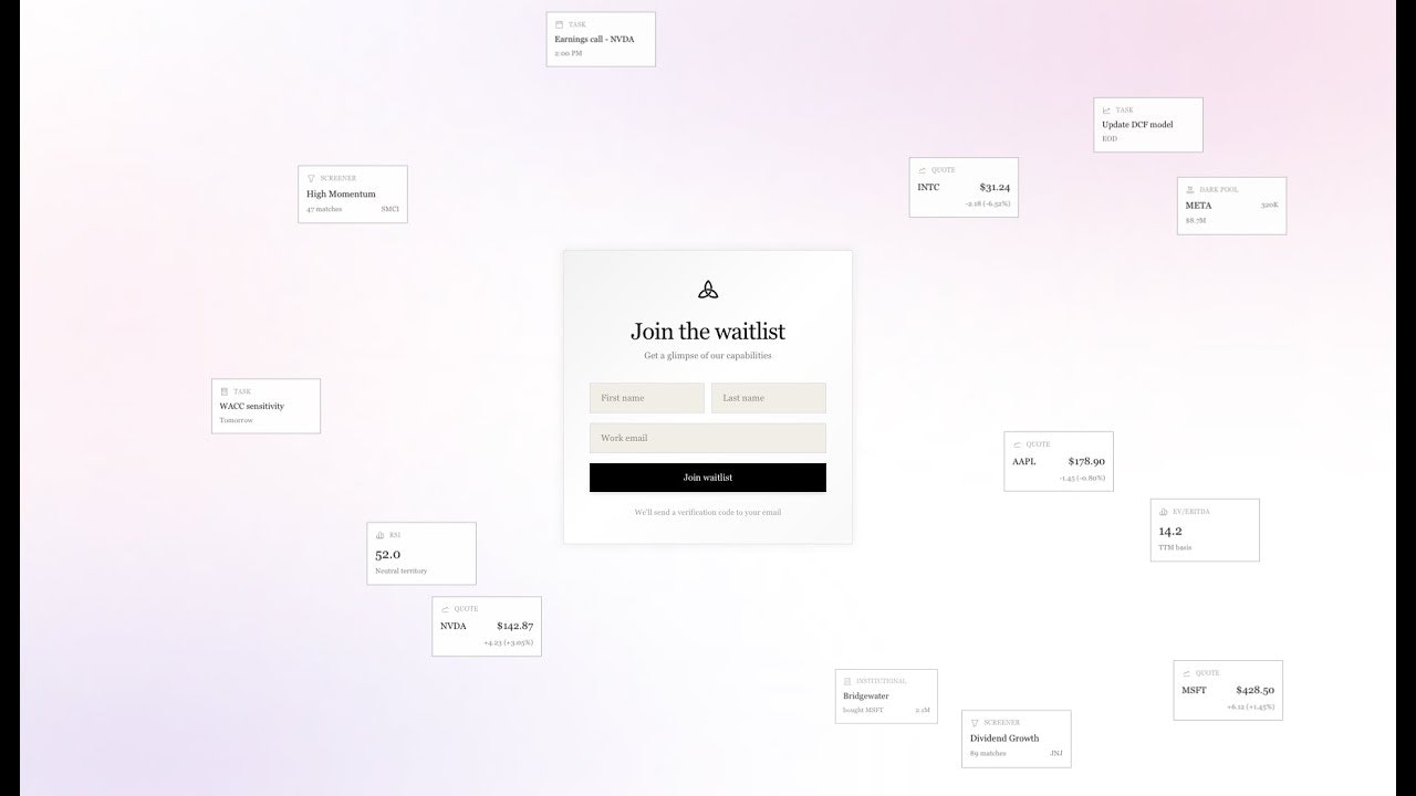 cf0 - The AI Analyst Interface gallery image
