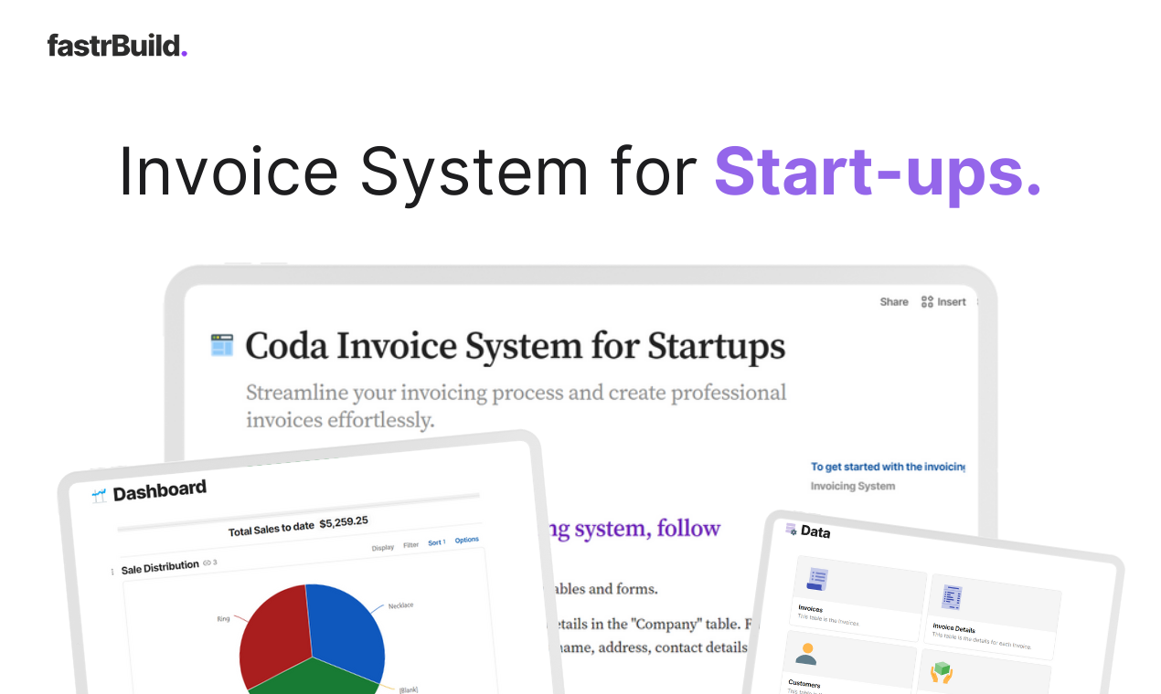EasyInvoice: uw factureringsoplossing - Stroomline uw factureringsproces met coda.io media 1