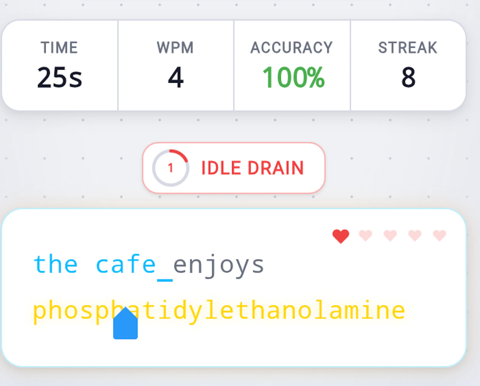 TypeVelocity screenshot 2