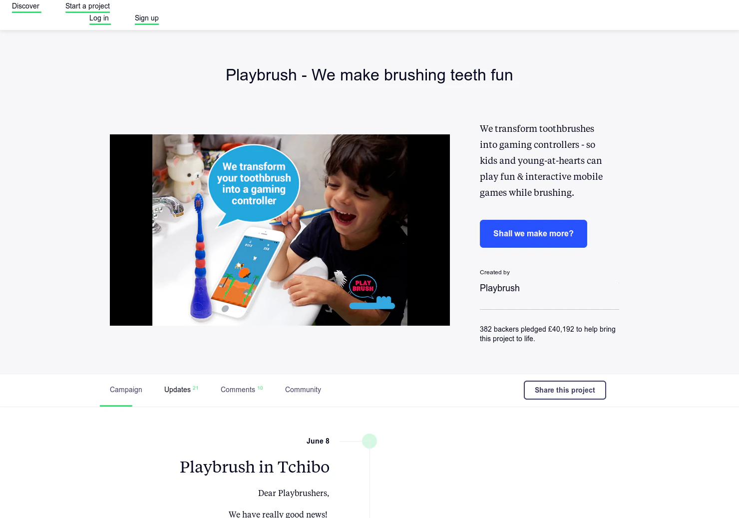Playbrush