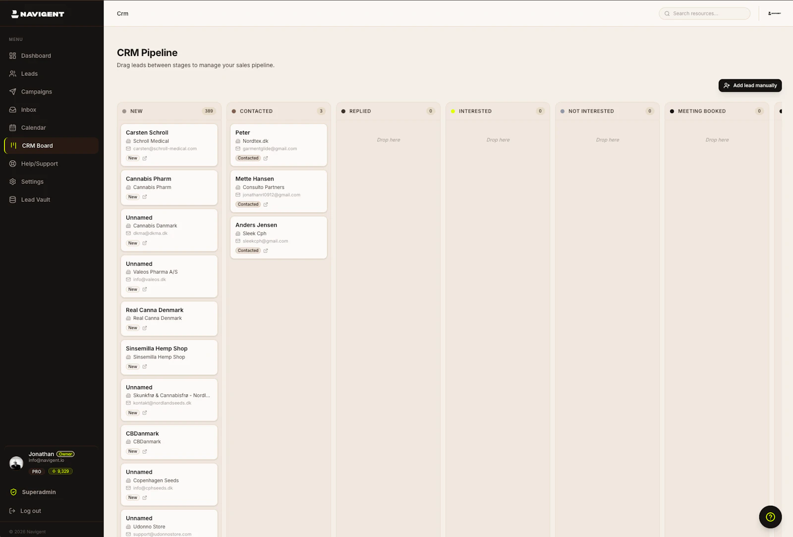 Navigent screenshot 2