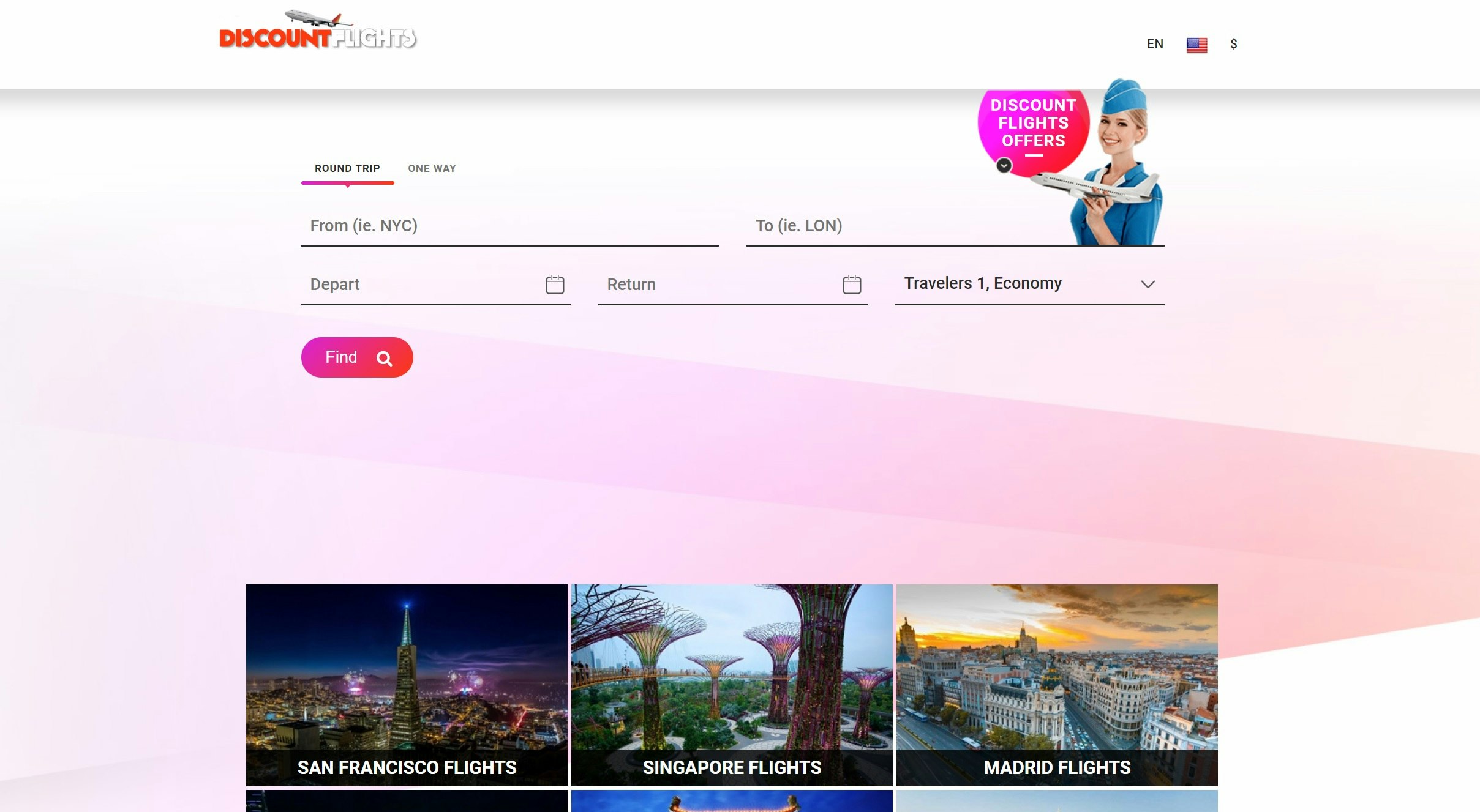 DiscountFlights.com gallery image