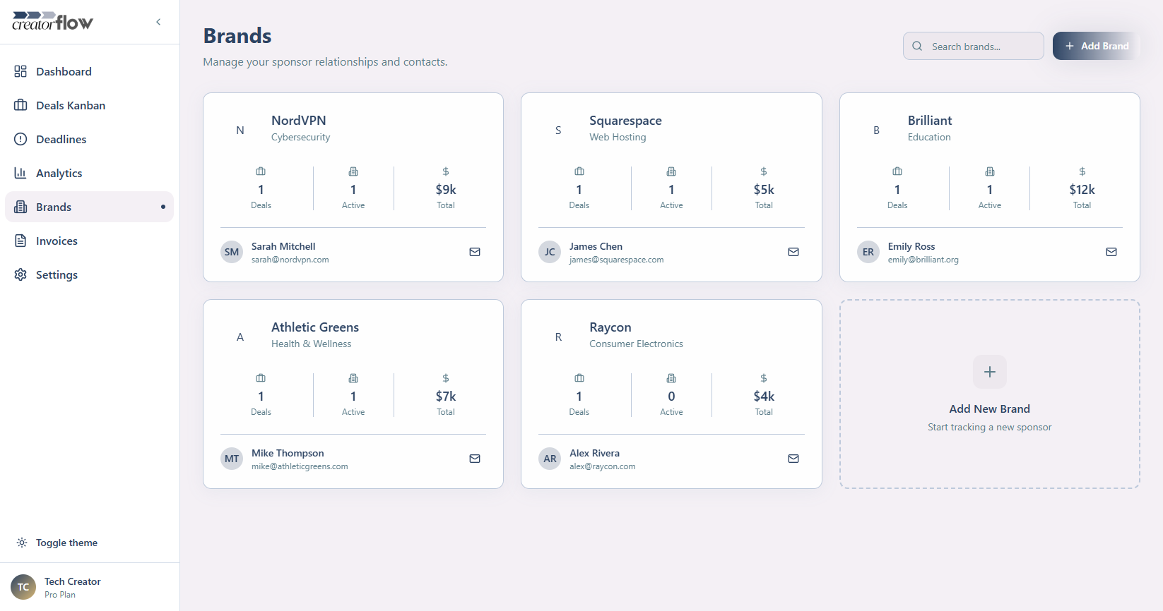 Creator Flow - Screenshot 3 showing product features and functionality
