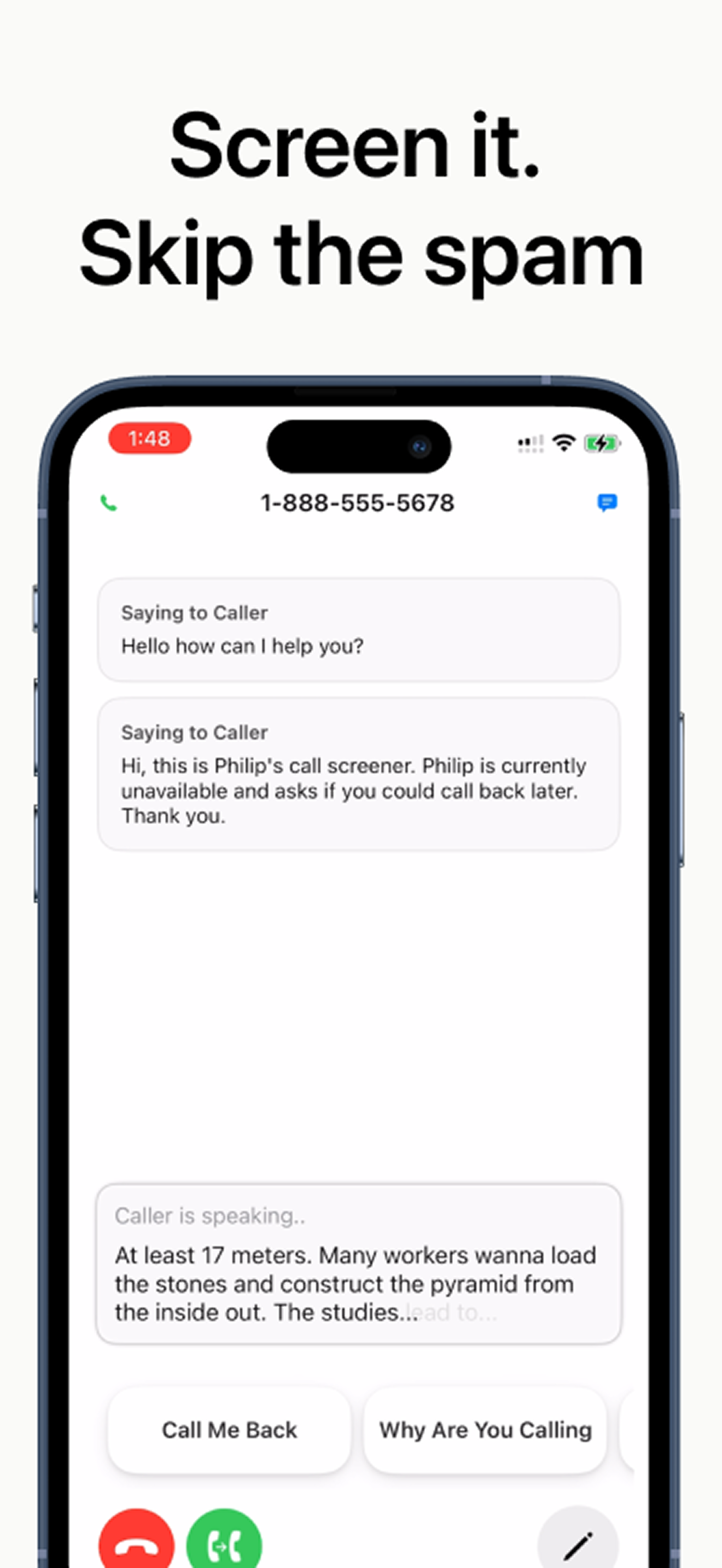 PhoneFilter AI  - Screenshot 4 preview