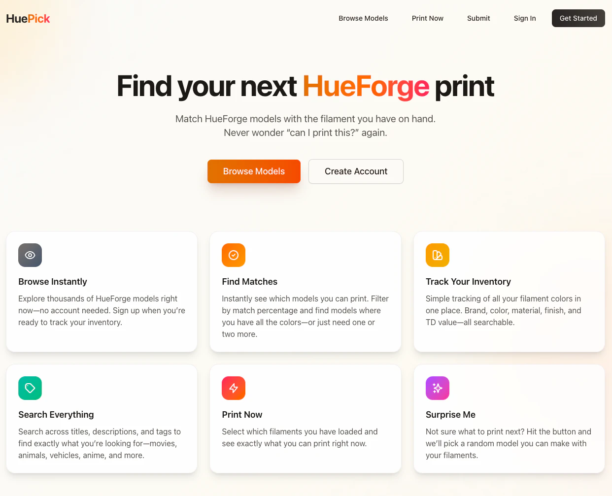 HuePick screenshot 1