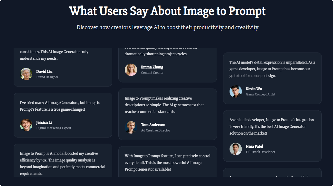 Image to Prompt Generator gallery image