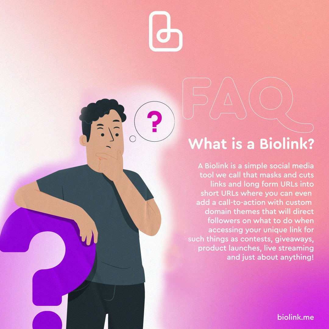 Media Biolink.me - Hubungan muktamad antara anda dan penonton anda. 2